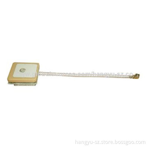 Internal GPS Antenna with 1,575.42MHz, 18dBi Gain, 1.13, 60mm Cable, Applied to Car Navigation